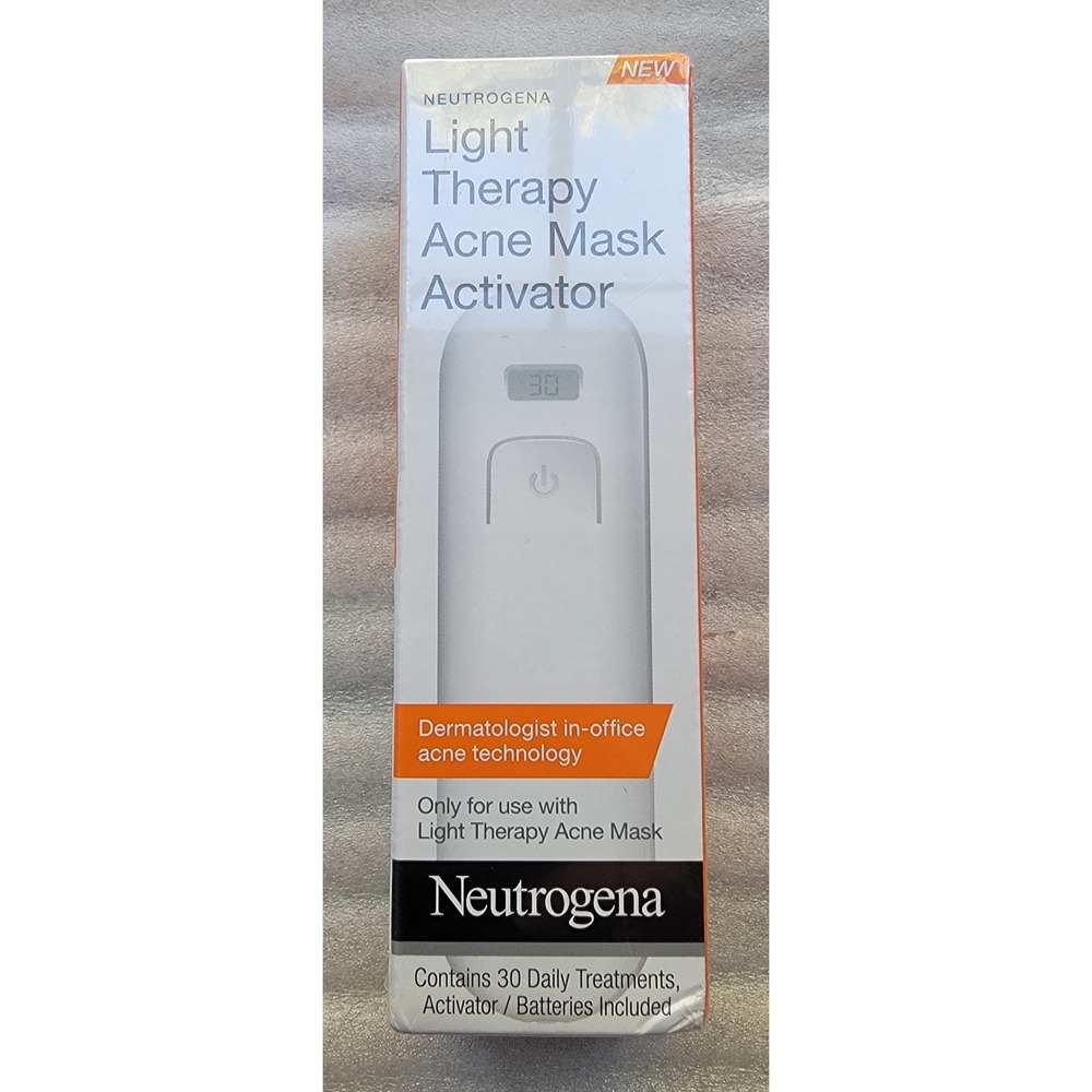 Light Therapy Acne Mask Activator 30 TREATMENTS New Sealed Activator Only *READ*